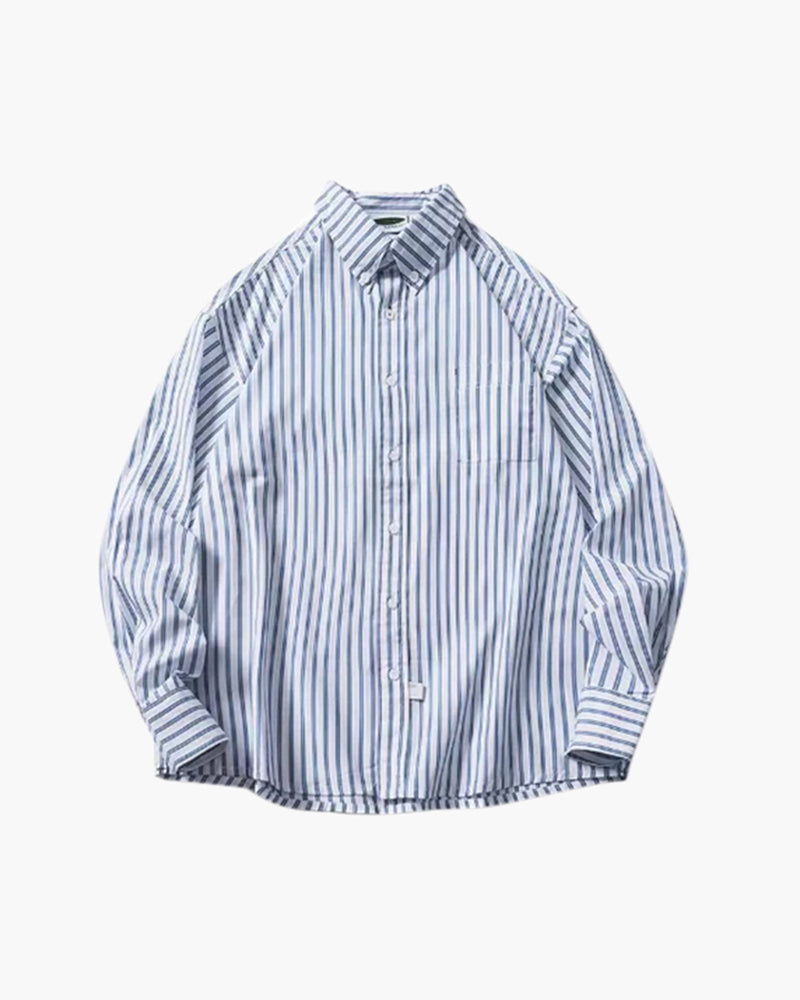 Men’s Oversized Striped Shirt