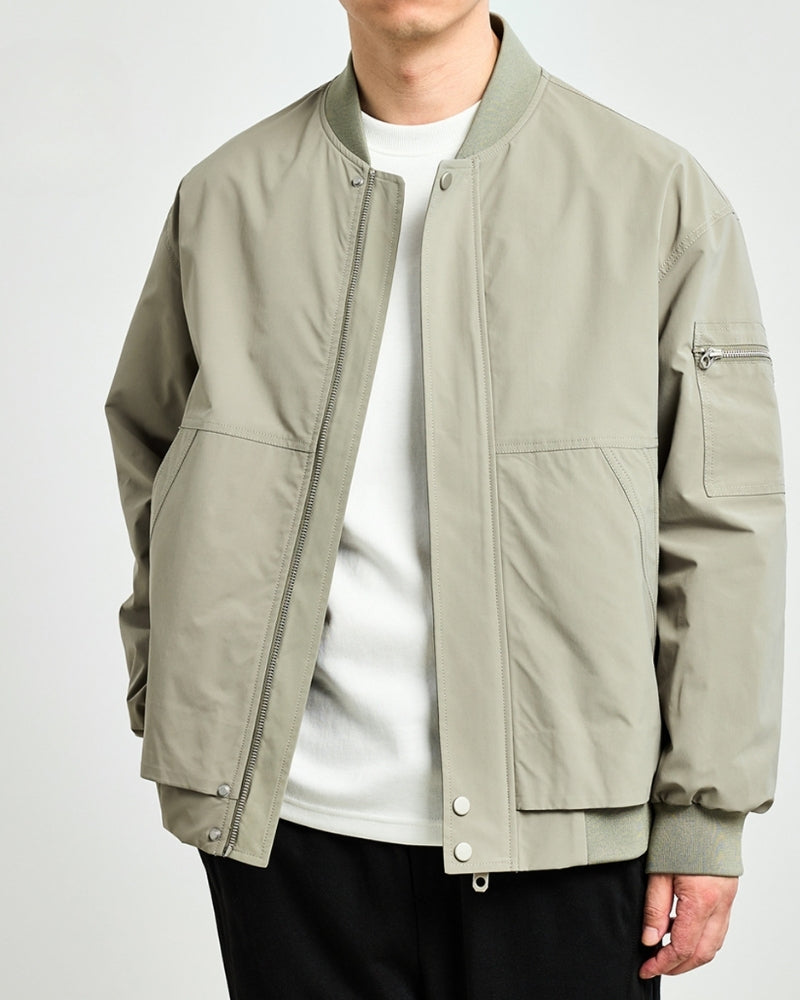 Men’s Minimal Bomber Jacket